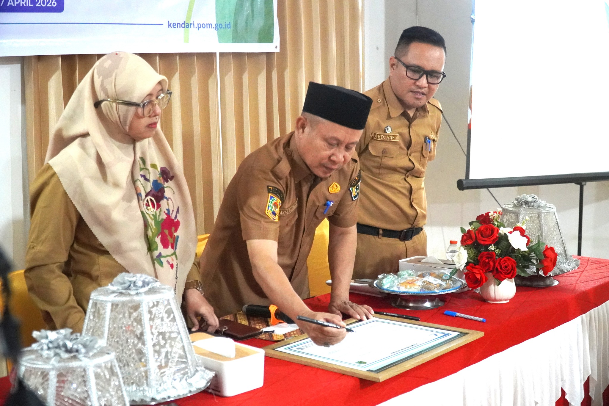 Sinergi Ketahanan Pangan, Asisten III Konawe Hadiri Advokasi Lintas Sektor