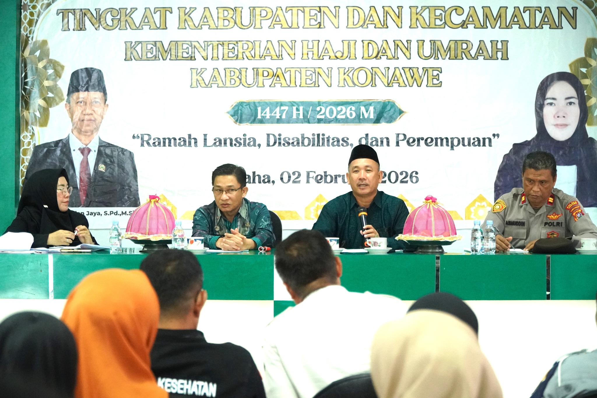 Asisten I Setda Konawe Pimpin Rapat Persiapan Pemberangkatan Calon Jamaah Haji