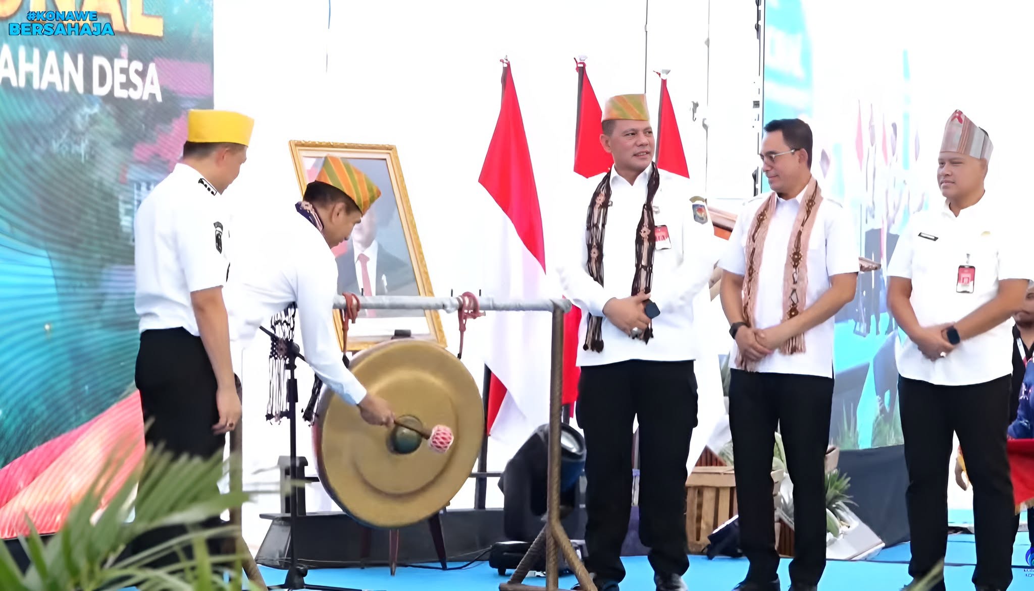 Temu Karya Nasional Resmi Digelar, Wamendagri Buka Acara di Konawe